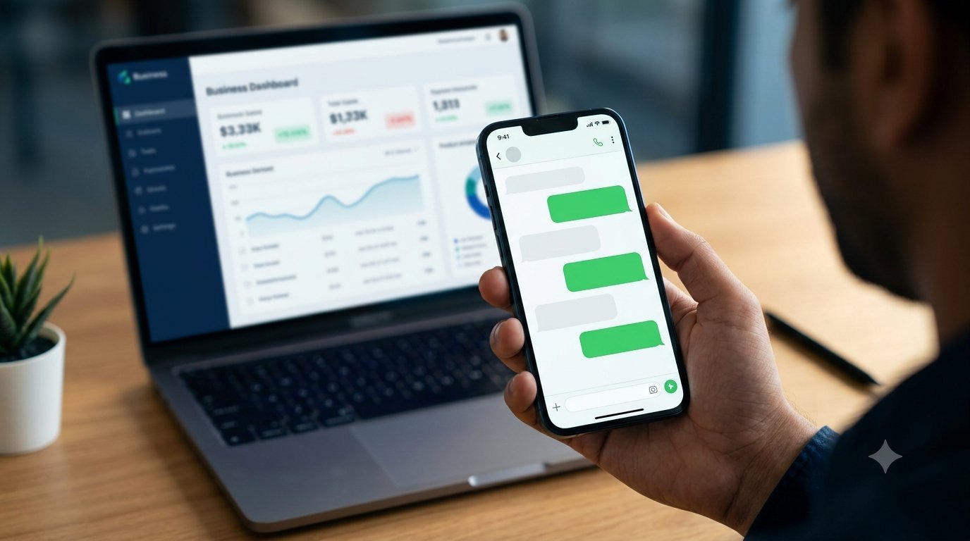 Restaurant landing page with WhatsApp reservations